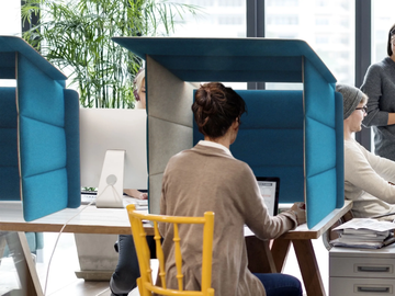 ECOBOOTH - Sound absorbing desktop partition by Slalom - view 2