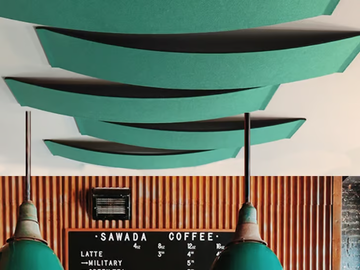 ECOARCH CX - CV - Single-material sound absorbing panel thermoformed by Slalom - view 2