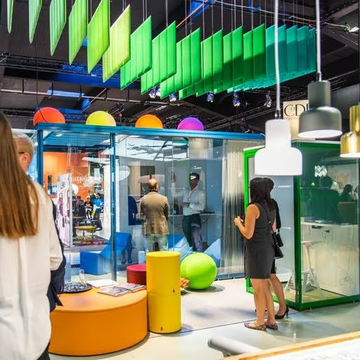 ECODESK BAFFLE XL - Polyester fibre acoustic baffles by Slalom - view 3
