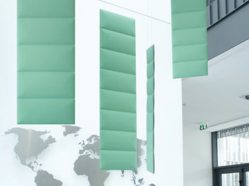 ECODESK BAFFLE - Polyester fibre acoustic baffles by Slalom - view 2