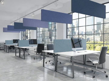 T-FRAME BAFFLE - Polyester fibre acoustic baffles by Slalom - view 2