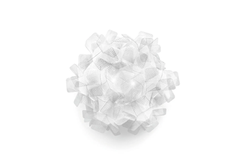 CLIZIA PIXEL - Cristalflex® wall lamp / ceiling lamp by Slamp - view 3