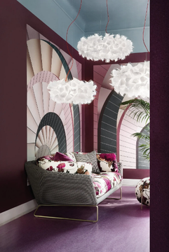 CLIZIA MAMA NON MAMA - LED Cristalflex® pendant lamp by Slamp - view 3