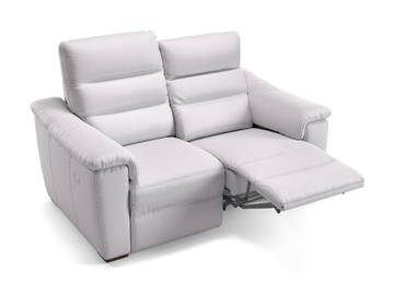 CREMONA - 2 seater leather sofa by Sofanella - view 2