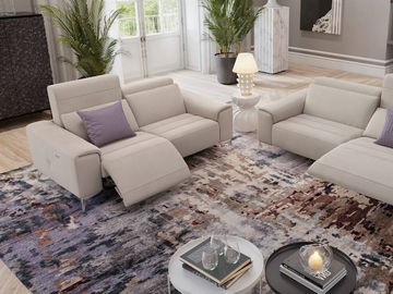 BELLA - 2 seater fabric sofa by Sofanella - view 3