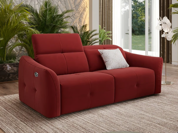 CASADO - 2 seater fabric sofa by Sofanella - view 3