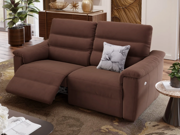 CREMONA - 3 seater fabric sofa by Sofanella - view 3