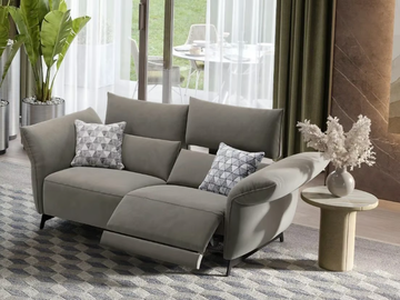 CUNEO - 2 seater fabric sofa by Sofanella - view 3