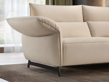 CUNEO XXL - 3 seater leather sofa by Sofanella - view 3