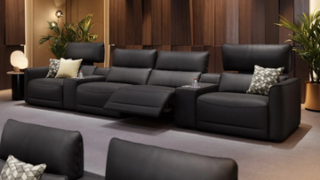 GALA KINO - 4 seater leather sofa by Sofanella - view 3