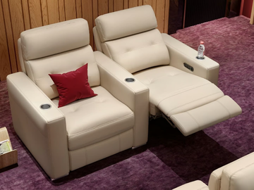 MATERA - 2 seater leather sofa by Sofanella - view 3