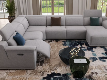 MONTEFINO - Corner fabric sofa by Sofanella - view 3