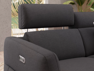 NOVARA - 3 seater fabric sofa by Sofanella - view 3