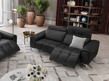 SALENTO - 2 seater leather sofa by Sofanella - view 3
