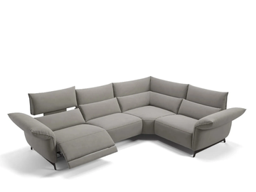 CUNEO - Corner fabric sofa by Sofanella - view 2