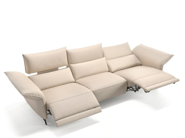CUNEO XXL - 3 seater leather sofa by Sofanella - view 2
