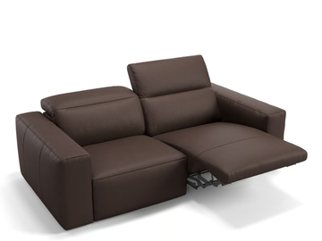 LENOLA - 2 seater leather sofa by Sofanella - view 2