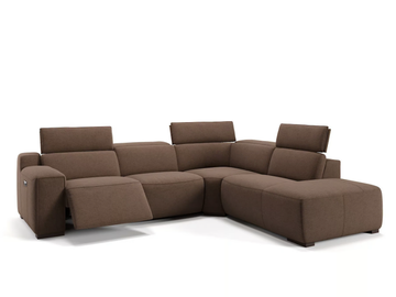 LORETO - Corner fabric sofa by Sofanella - view 2