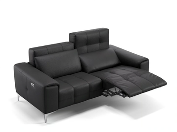 SALENTO - 2 seater leather sofa by Sofanella - view 2
