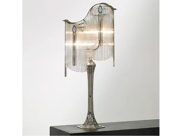 718 - Art nouveau table lamp by Sofar - view 2