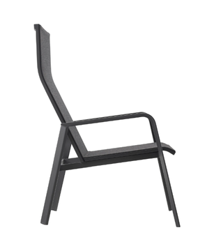 BREEZE LOUNGE - Garden fabric easy chair high-back by Solpuri - view 3