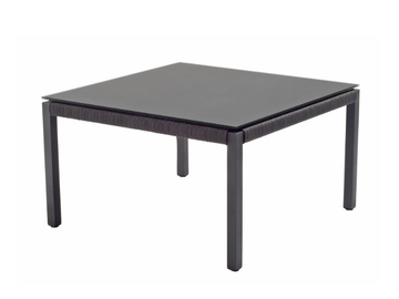 CLUB - Square glass coffee table by Solpuri - view 2