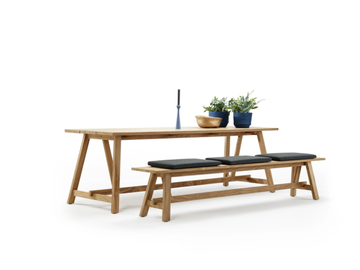 COUNTRY - Teak bench by Solpuri - view 3