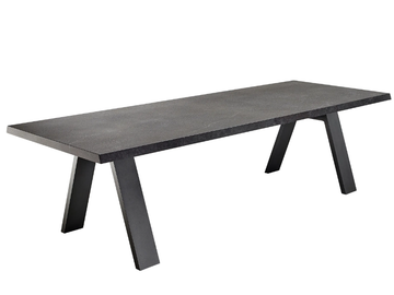 ROCK - Rectangular garden table by Solpuri - view 2