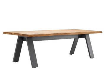 TIMBER - Rectangular teak garden table by Solpuri - view 3