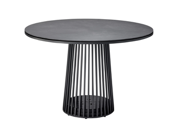 GRID - Round HPL garden table by Solpuri - view 2