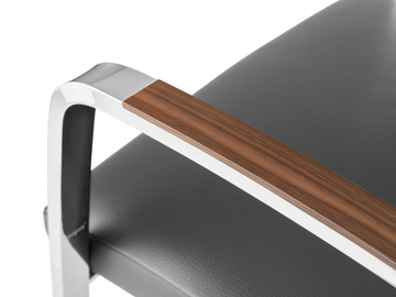 .TANO 0202/2 - Cantilever upholstered leather chair by Spiegels - view 3