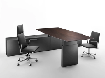 .TIME AIR - Height-adjustable rectangular office desk by Spiegels - view 3