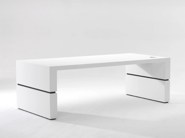 .TRONOS - Rectangular executive desk by Spiegels - view 2