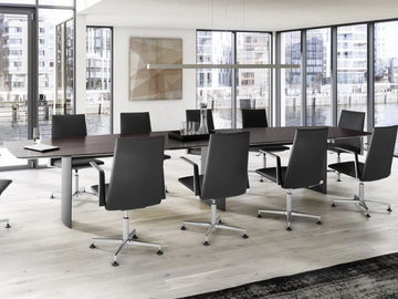 .TIME AIR - Rectangular meeting table by Spiegels - view 3