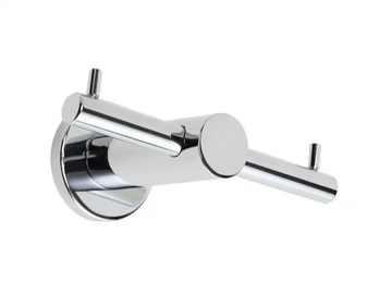 EQUILIBRIUM EQO 13 - Double brass robe hook by Stilhaus - view 2