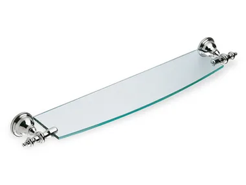 ELITE - Satin glass bathroom wall shelf by Stilhaus - view 2