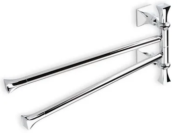 PRISMA - Swivel chromed brass towel rack by Stilhaus - view 2