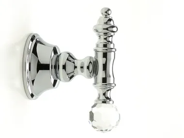 SMART LIGHT - Chromed brass robe hook by Stilhaus - view 2