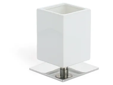 URANIA - Countertop ceramic toothbrush holder by Stilhaus - view 2