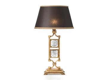 NEW DIRECTIONS 20607 - Metal table lamp with fabric lampshade by Stillux - view 2