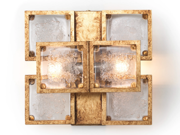 NEW DIRECTIONS 20635 - LED metal and glass wall light by Stillux - view 2