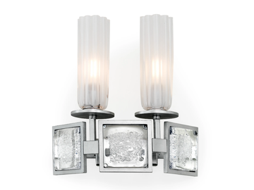 NEW DIRECTIONS 20732 - LED metal and glass wall light by Stillux - view 2