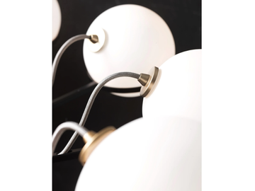 LIGHTING LAB 21031 - LED opal glass and metal chandelier by Stillux - view 3