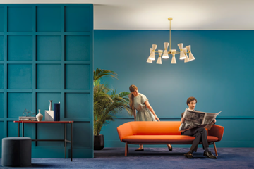 MEGAFONO - Swivel metal pendant lamp by Stilnovo - view 3
