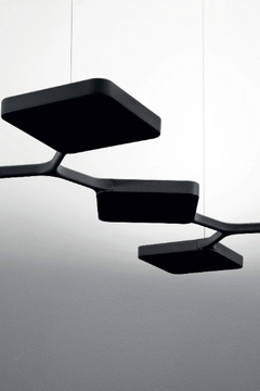 QUAD_P9 - LED aluminium pendant lamp by Stilnovo - view 3