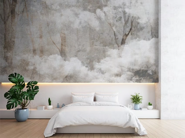 SKY - Wallpaper with floral pattern by Studijo - view 2