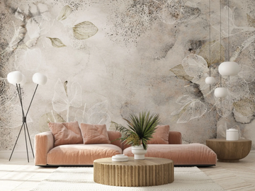 SMELLS LIKE CHLOE - Wallpaper with floral pattern by Studijo - view 2