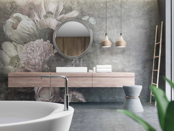 SOFT FLOWERS - Wallpaper with floral pattern by Studijo - view 2