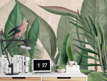 TROPICAL GARDEN - Tropical wallpaper by Studijo - view 2