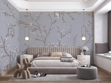 WONDERFUL - Wallpaper with floral pattern by Studijo - view 2